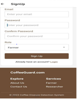 Coffee Mobile App
